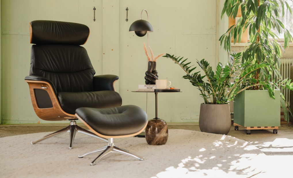 Relaxsessel Stockholm & Beistelltisch Lato