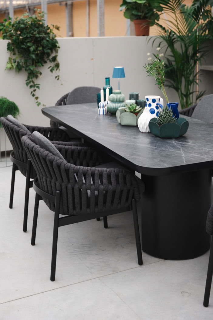 Stuhl und Gartentisch Casablanca