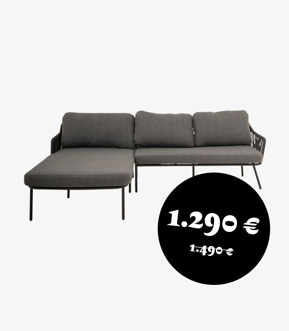 Ecklounge Curvy dunkel links