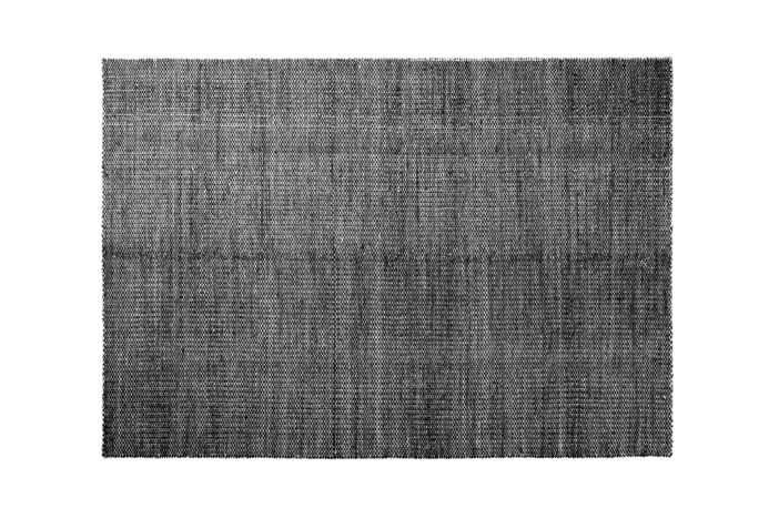 Teppich Moiré Kelim 200x300cm Schwarz