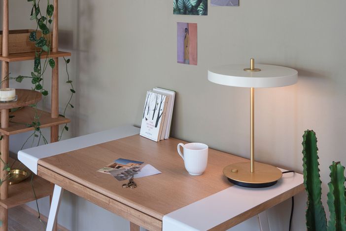 Lampe Asteria Table - Pearl White