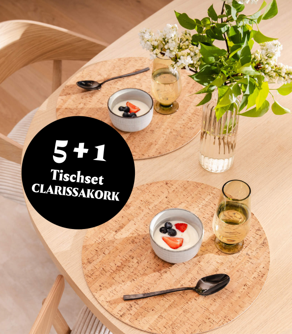 Tischset Clarissa Kork