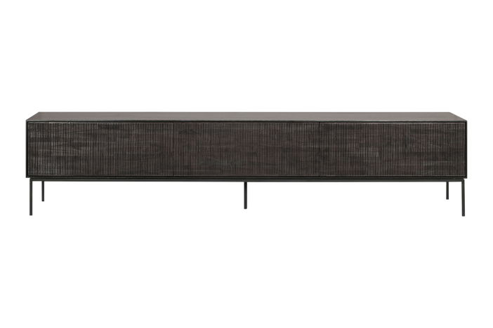 TV Möbel Teak Grooves