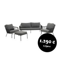 Loungeset Curvy dunkel