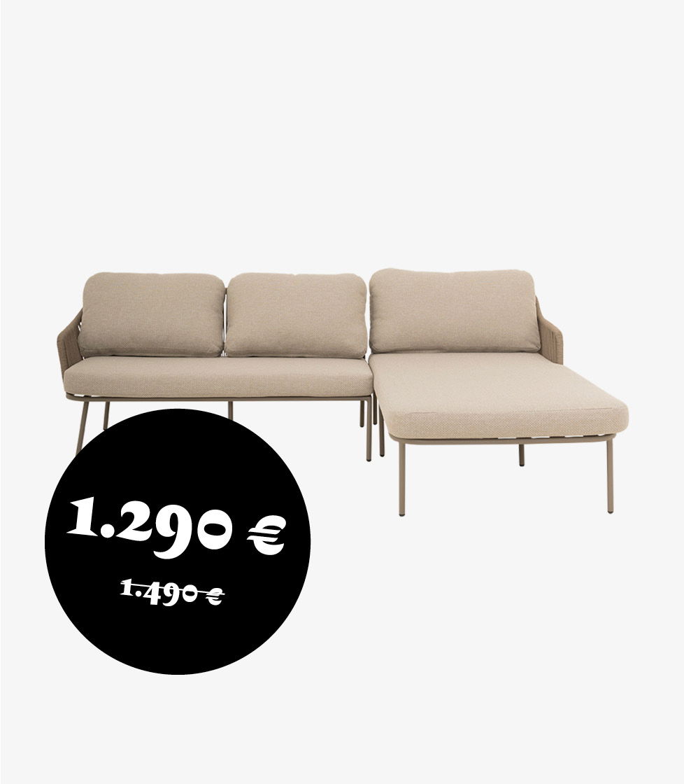 Ecklounge Curvy hell rechts