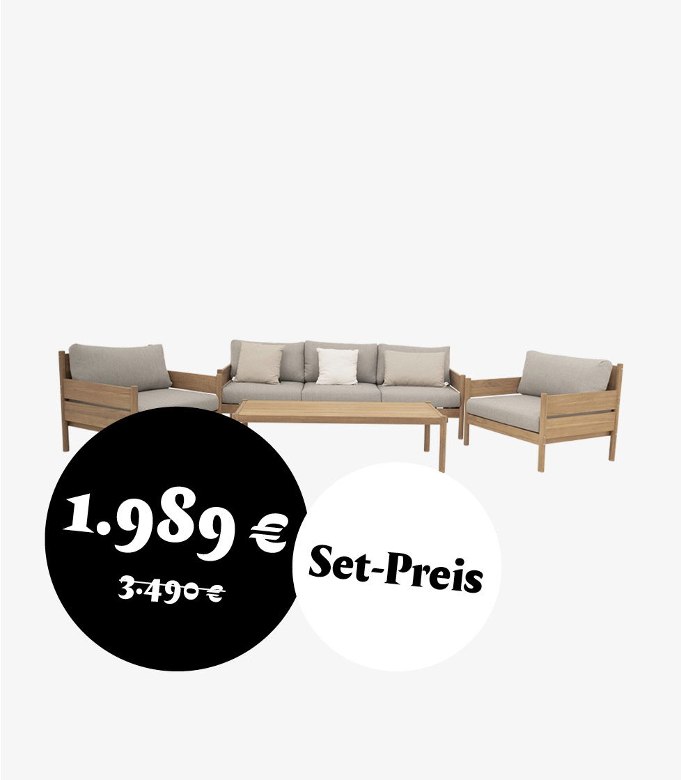 Loungeset Wood