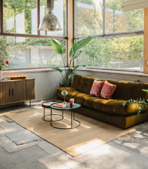 Sofa Corso, 2er Tischset & Sidebaord Ladybug