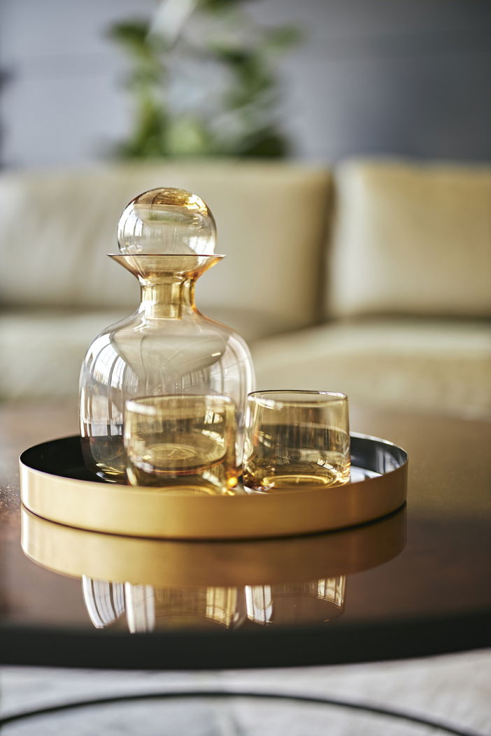 Couchtisch Nesting  - bronze - 2er set