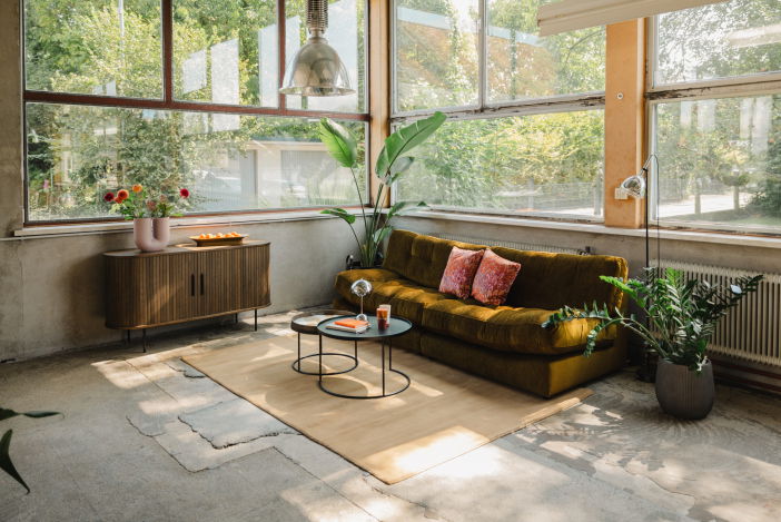 Sofa Corso, 2er Tischset &amp; Sidebaord Ladybug