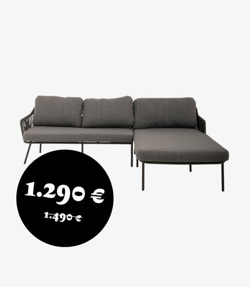 Ecklounge Curvy dunkel rechts